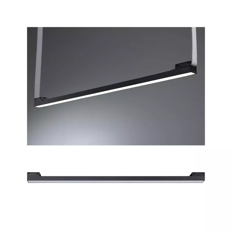 ULine Spot LED Lichtleiste 1025 lm 18,5 W 650 x 29 mm 3000 K Schwarz