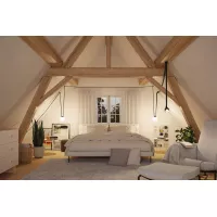 Foco LED redondo ULine de 405 lm, 7 W, 85 mm, 3000 K, color negro. - système d'accrochage et décoration - détail 13