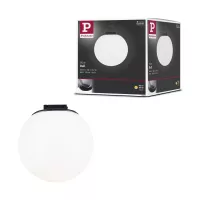 Lámpara colgante LED ULine tipo bola, 795 lm, 8 W, 150 mm, 3000 K, color negro. - système d'accrochage et décoration - détail 16
