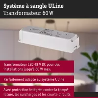 ULine Zubehör Transformator 60VA Weiß 230/48V 29mm - système d'accrochage et décoration - détail 4