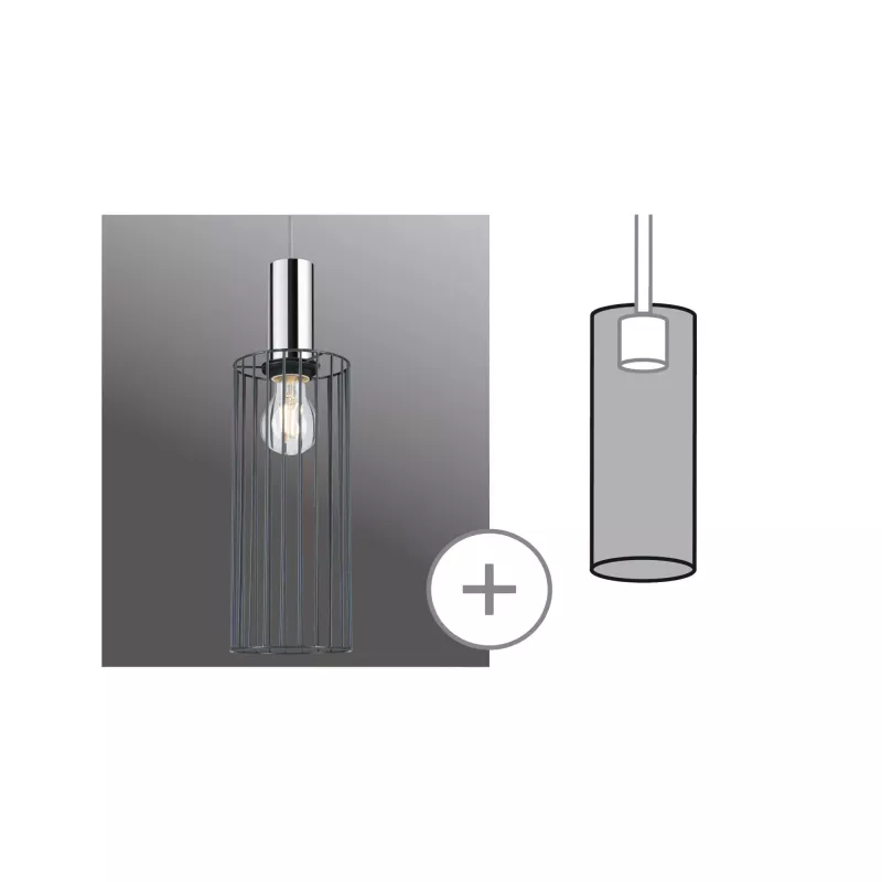 URail Abat-jour 2Easy Biraha 120mm Anthracite