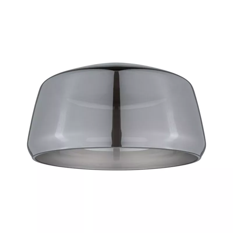 Pantalla de lámpara URail 2Easy Neila de 230 mm, cristal ahumado. - système d'accrochage et décoration