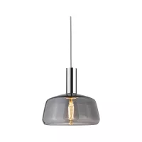 URail Abat-jour 2Easy Neila 230mm Verre fumé - système d'accrochage et décoration - détail 3