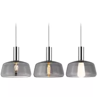 URail Lampenschirm 2Easy Neila 230mm Rauchglas - système d'accrochage et décoration - détail 9
