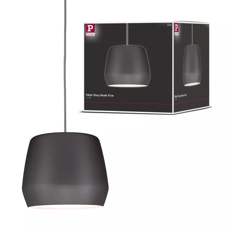 URail Abat-jour 2Easy Pirm 280mm Gris dépoli