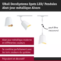 URail Abat-jour DecoSystems Alvaro 144mm - système d'accrochage et décoration - détail 15