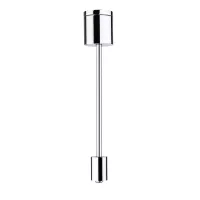 URail Accessories Bar suspension 18mm Chrome - système d'accrochage et décoration - détail 2