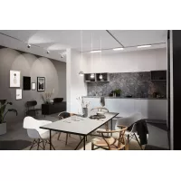 Panel URail Campo 1541,7 lm 15,5 W 3000 K regulable 230 V Blanco - système d'accrochage et décoration - détail 6