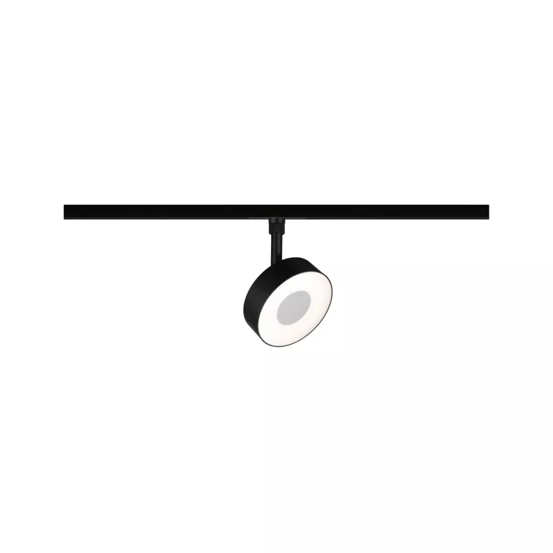 URail Track spotlight 3-Step-Dim Circle 180lm 5W 2700 - 4000K dimmable 230V Matt black