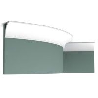 CX109F ORAC Cornice flexible Durofoam L200 x H4,4 x L4,4 cm ORAC DECOR 3 - Cimaise Tableau 