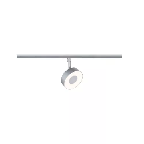 URail Track spotlight 3-Step-Dim Circle 250lm 5W 2700 - 4000K dimmable 230V Matt chrome