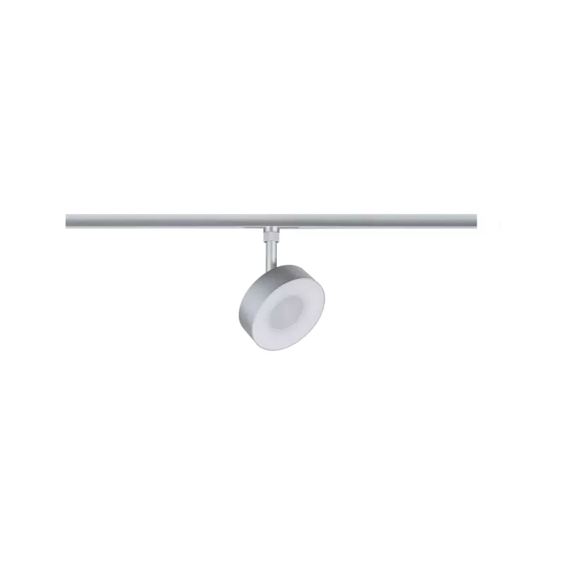 URail Spot sur rail 3-Step-Dim Circle 250lm 5W 2700 - 4000K gradable 230V Chrome mat