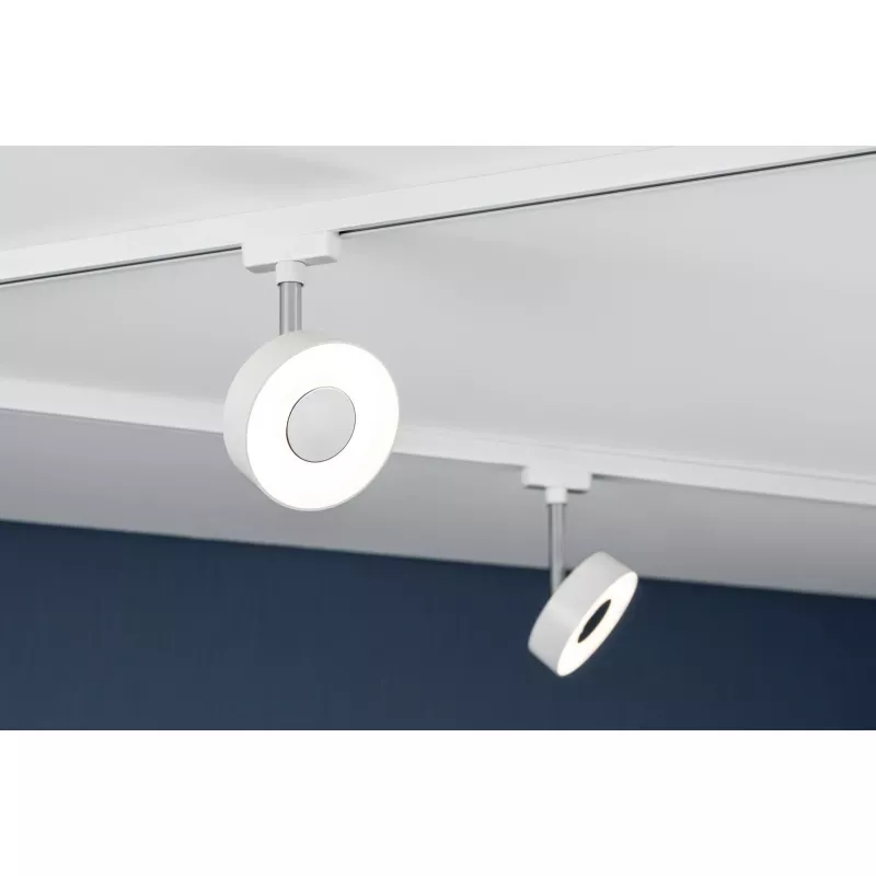 URail Track spotlight 3-Step-Dim Circle 280lm 5W 3000K dimmable 230V