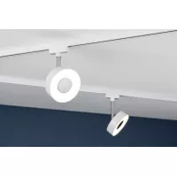 URail Track spotlight 3-Step-Dim Circle 280lm 5W 3000K dimmable 230V - système d'accrochage et décoration - détail 14
