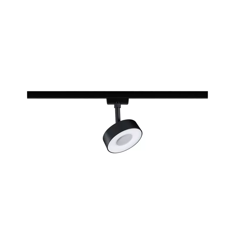Foco URail para riel, regulable en 3 niveles, circular, 280 lm, 5 W, 3000 K, 230 V