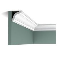 CX124 ORAC Cornice Durofoam L200 x H4,9 x L4,9 cm ORAC DECOR 3 - Cimasa per Quadri