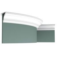 CX124F ORAC Cornice flessibile Durofoam L200 x H4,9 x L4,9 cm ORAC DECOR 3 - Cimasa Quadro