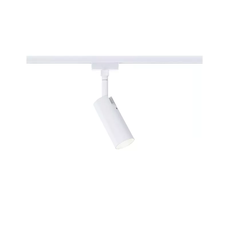 URail Spot sur rail 3-Step-Dim Tubo Spot individuel 150lm 4W 3000K gradable 230V Blanc signal - système d'accrochage et décoration