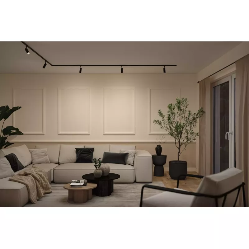 URail Track spotlight 3-Step-Dim Tubo Individual spotlight 200lm 4W 2700 - 4000K dimmable 230V Matt black