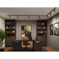 URail Track spotlight 3-Step-Dim Tubo Individual spotlight 200lm 4W 2700 - 4000K dimmable 230V Matt black - système d'accrochage et décoration - détail 19