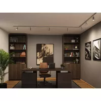 URail Track spotlight 3-Step-Dim Tubo Individual spotlight 300lm 4W 2700 - 4000K dimmable 230V Matt chrome - système d'accrochage et décoration - détail 17