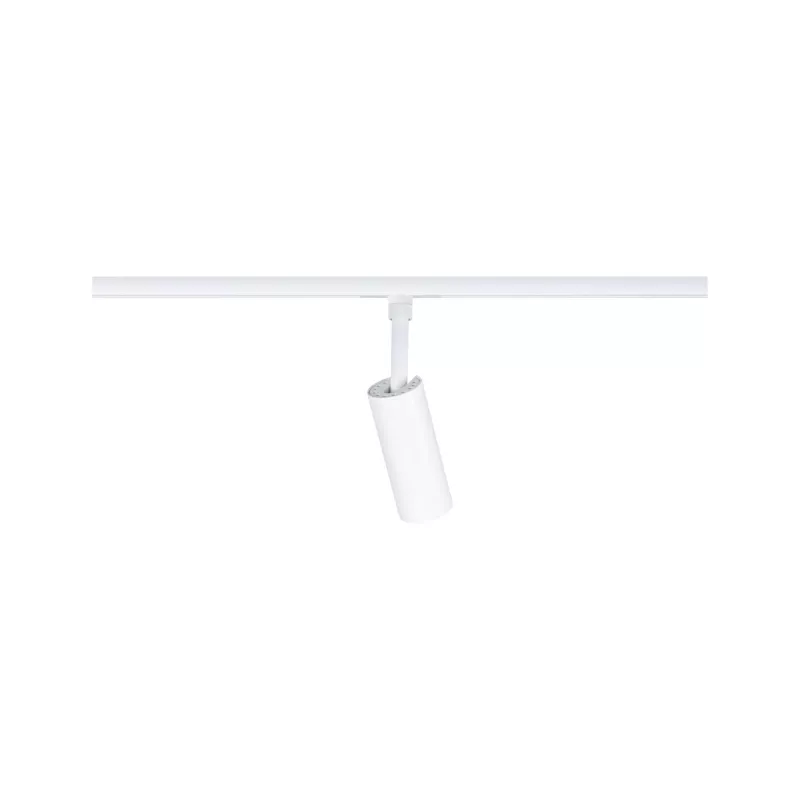 URail Spot sur rail 3-Step-Dim Tubo Spot individuel 320lm 4W 2700 - 4000K gradable 230V Blanc signal