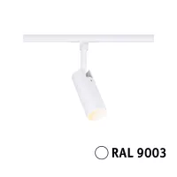 URail Track spotlight 3-Step-Dim Tubo Individual spotlight 320lm 4W 2700 - 4000K dimmable 230V Signal white - système d'accrochage et décoration - détail 6