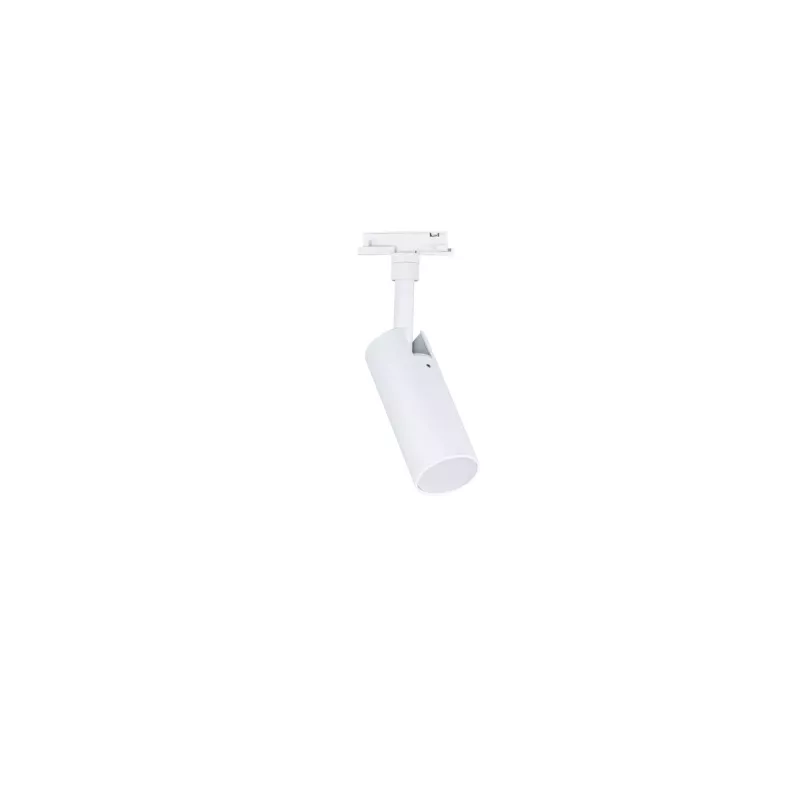 URail Spot sur rail 3-Step-Dim Tubo Spot individuel 320lm 4W 2700 - 4000K gradable 230V Blanc signal