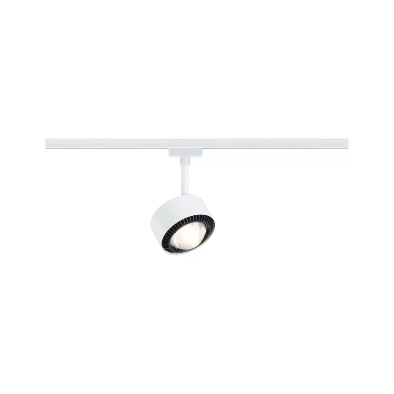 URail Track spotlight Aldan Individual spotlight 470lm 8W 3000K dimmable 230V Signal white - système d'accrochage et décoration