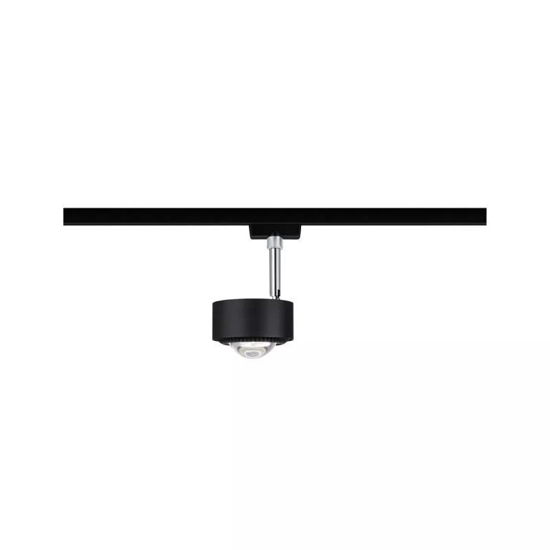 Foco para riel URail Foco individual Aldan 500lm 8W Blanco Interruptor 230V