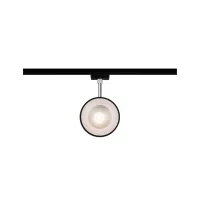 URail Spot sur rail Arena Spot individuel 800lm 14W 2700K gradable 230V Noir mat, Chrome - système d'accrochage et décoration - détail 5