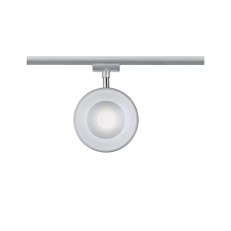 URail Track spotlight Arena Individual spotlight 950lm 15.3W 4000K dimmable 230V Matt chrome, Chrome