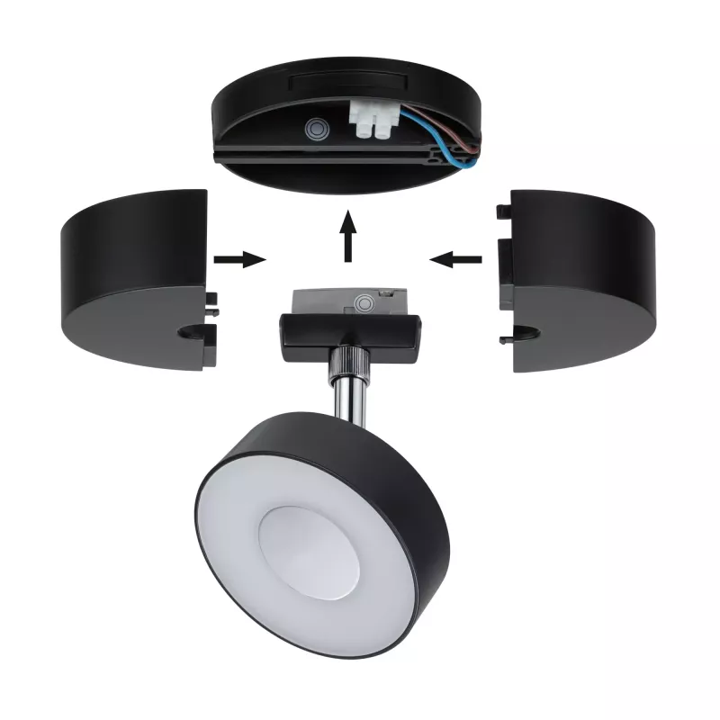 URail Spot sur rail Base Spot individuel max. 50W 230V