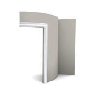 DX174F ORAC Profil flex multifonctionell Durofoam L200 x H6 x L2,2 cm ORAC DECOR 1 - Cimaise Tableau 