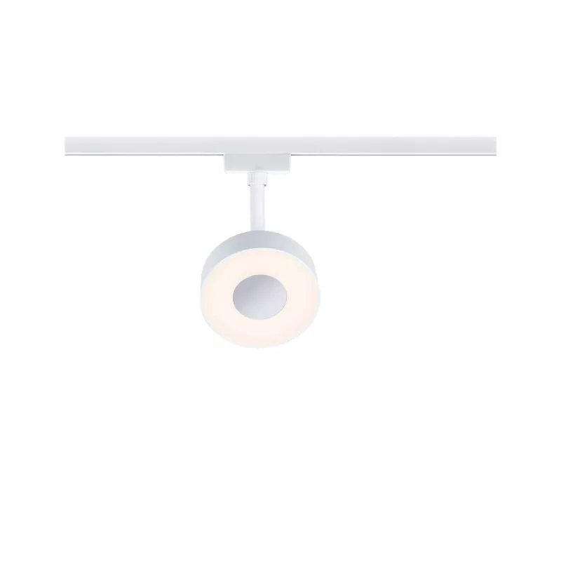URail Track spotlight Circle 180lm 5W 3000K dimmable 230V Signal white