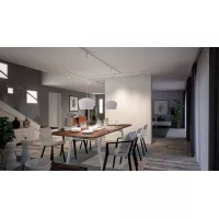 URail Track spotlight Circle 180lm 5W 3000K dimmable 230V Signal white - système d'accrochage et décoration - détail 11