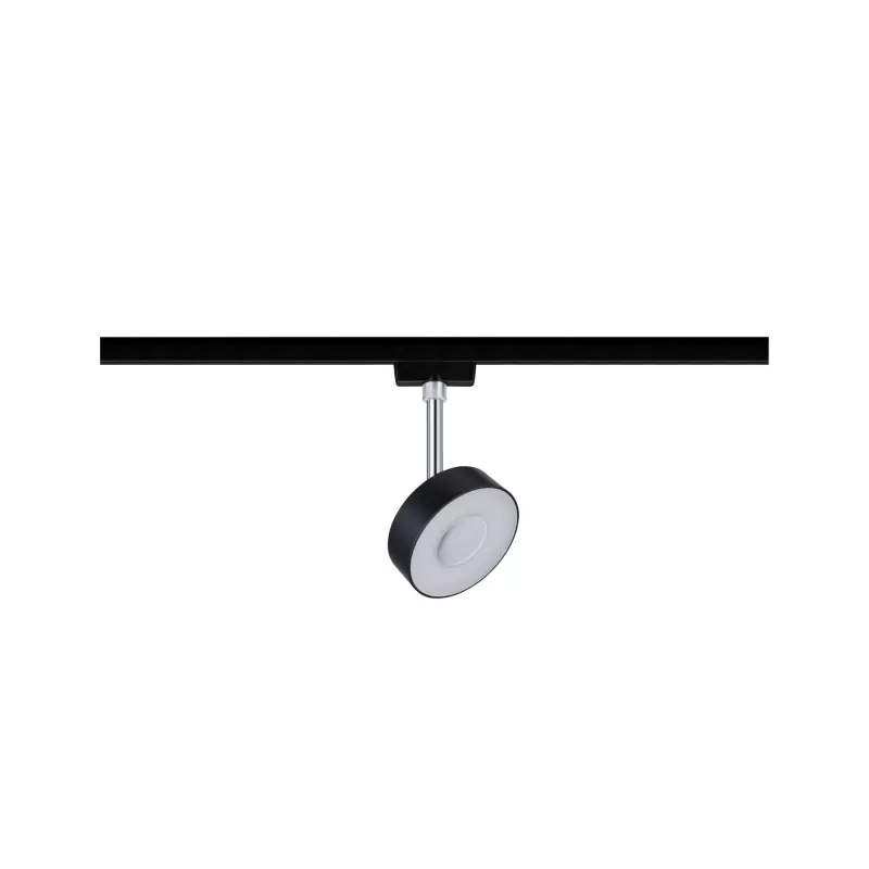 URail Track spotlight Circle 200lm 5W 2700K dimmable 230V Matt black