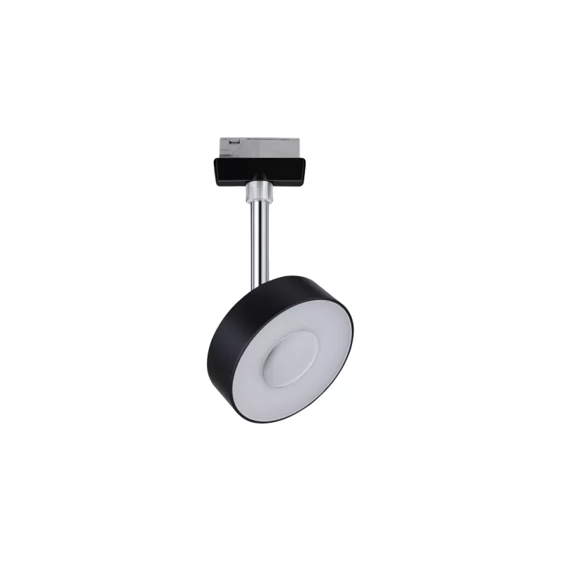 URail Track spotlight Circle 200lm 5W 2700K dimmable 230V Matt black