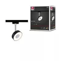 URail Spot sur rail Circle 200lm 5W 2700K gradable 230V Noir mat - système d'accrochage et décoration - détail 9