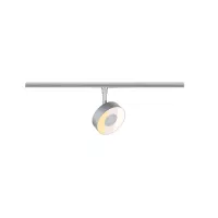 Foco para riel URail Circle 220lm 5W 2700 - 4000K regulable 230V Cromo mate - système d'accrochage et décoration - détail 1