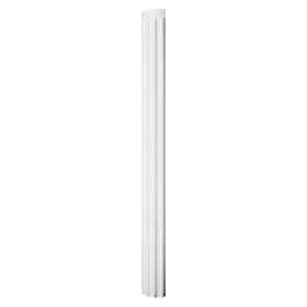 K1001 ORAC Demi-colonne Durofoam L22 x H199,5 x L11 cm ORAC DECOR 1 - Cimaise Tableau