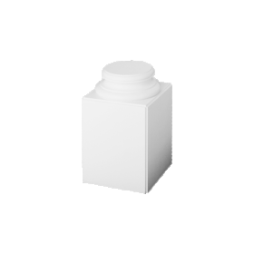 K1132 ORAC Socle Durofoam L35 x H57,5 x L35 cm ORAC DECOR 1 - Cimaise Tableau