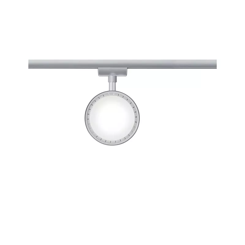 URail Schienenstrahler Hemi Einzelstrahler 425 lm 4,9 W 3000 K 230 V Mattchrom