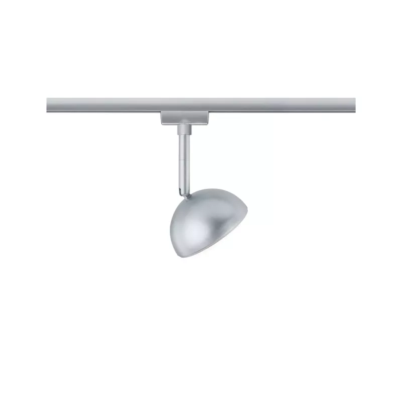 URail Spot sur rail Hemi Spot individuel 425lm 4,9W 3000K 230V Chrome mat