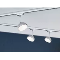 URail Spot sur rail Hemi Spot individuel 425lm 4,9W 3000K 230V Chrome mat - système d'accrochage et décoration - détail 6