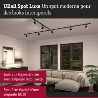 URail Spot sur rail Luxe GU10 max. 10W gradable 230V - système d'accrochage et décoration - détail 54