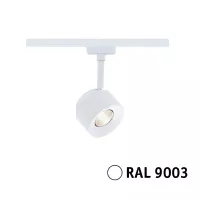 URail Spot sur rail Pane 650lm 7,4W 3000K gradable 230V Blanc signal - système d'accrochage et décoration - détail 5