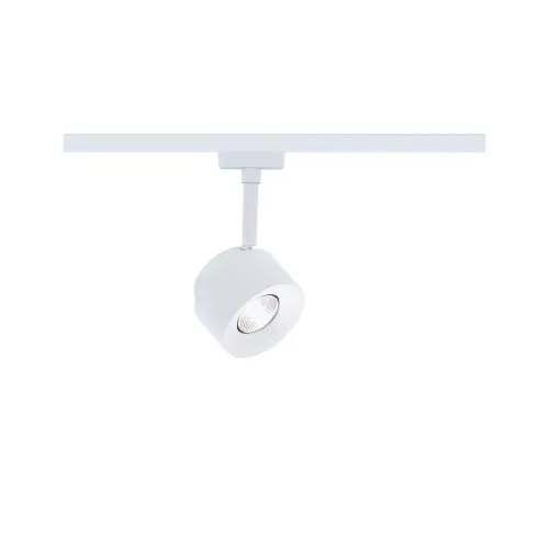 Foco para riel URail, panel de 680 lm, 7,4 W, 4000 K, regulable, 230 V, color blanco señal.