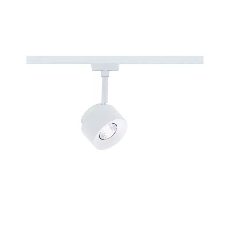 Foco para riel URail, panel de 680 lm, 7,4 W, 4000 K, regulable, 230 V, color blanco señal. - système d'accrochage et décoration