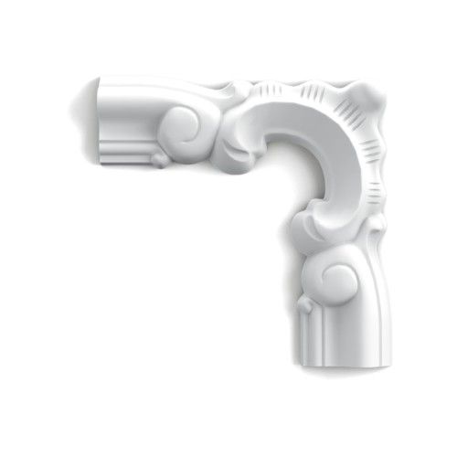 P8030D ORAC Corner for P8030 Durofoam L13.2 x H1,7 x L13.2 cm ORAC DECOR 1 - Cimaise Tableau 